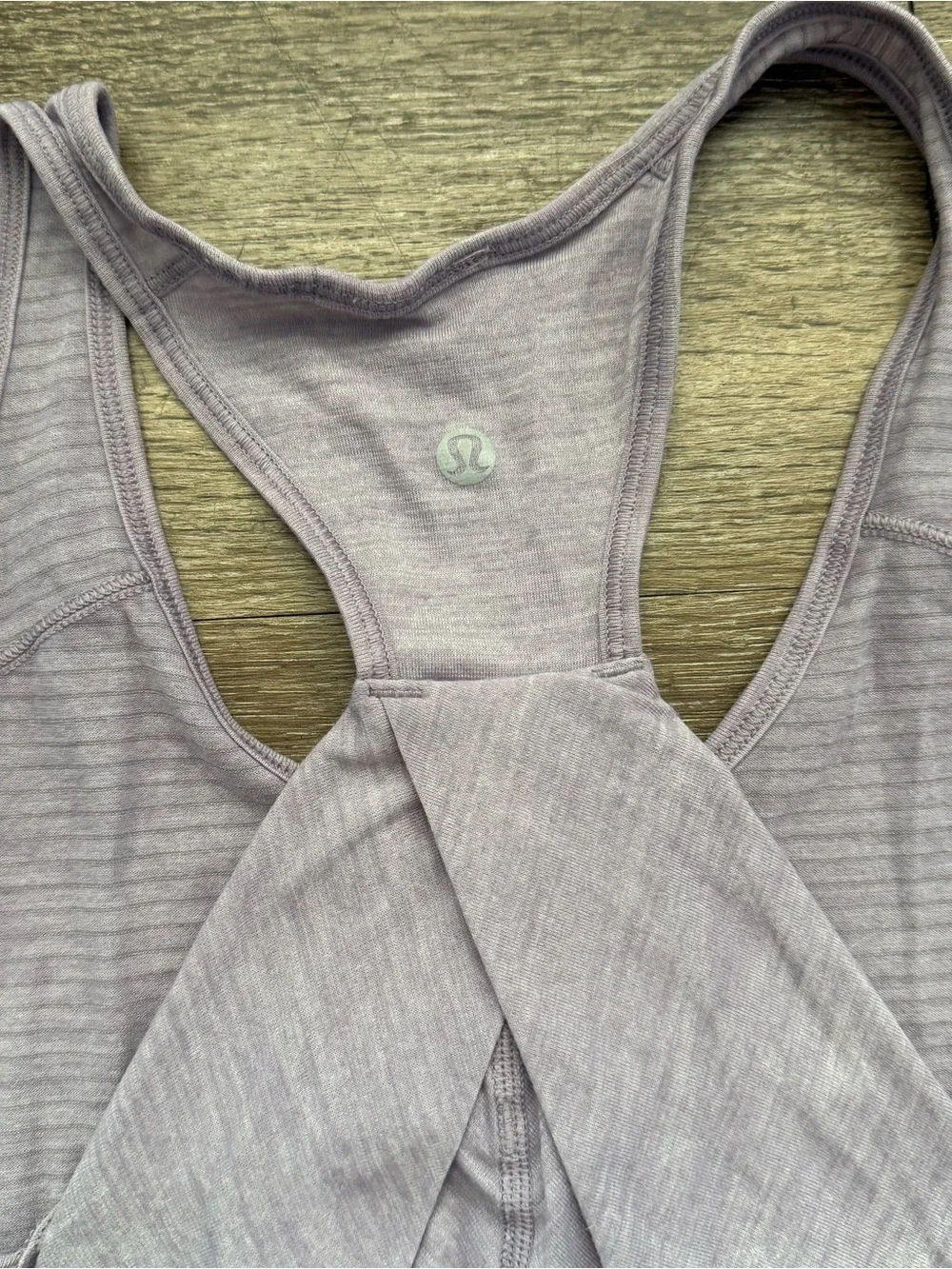 Lululemon Essential Tank Heathered Dusty Dawn